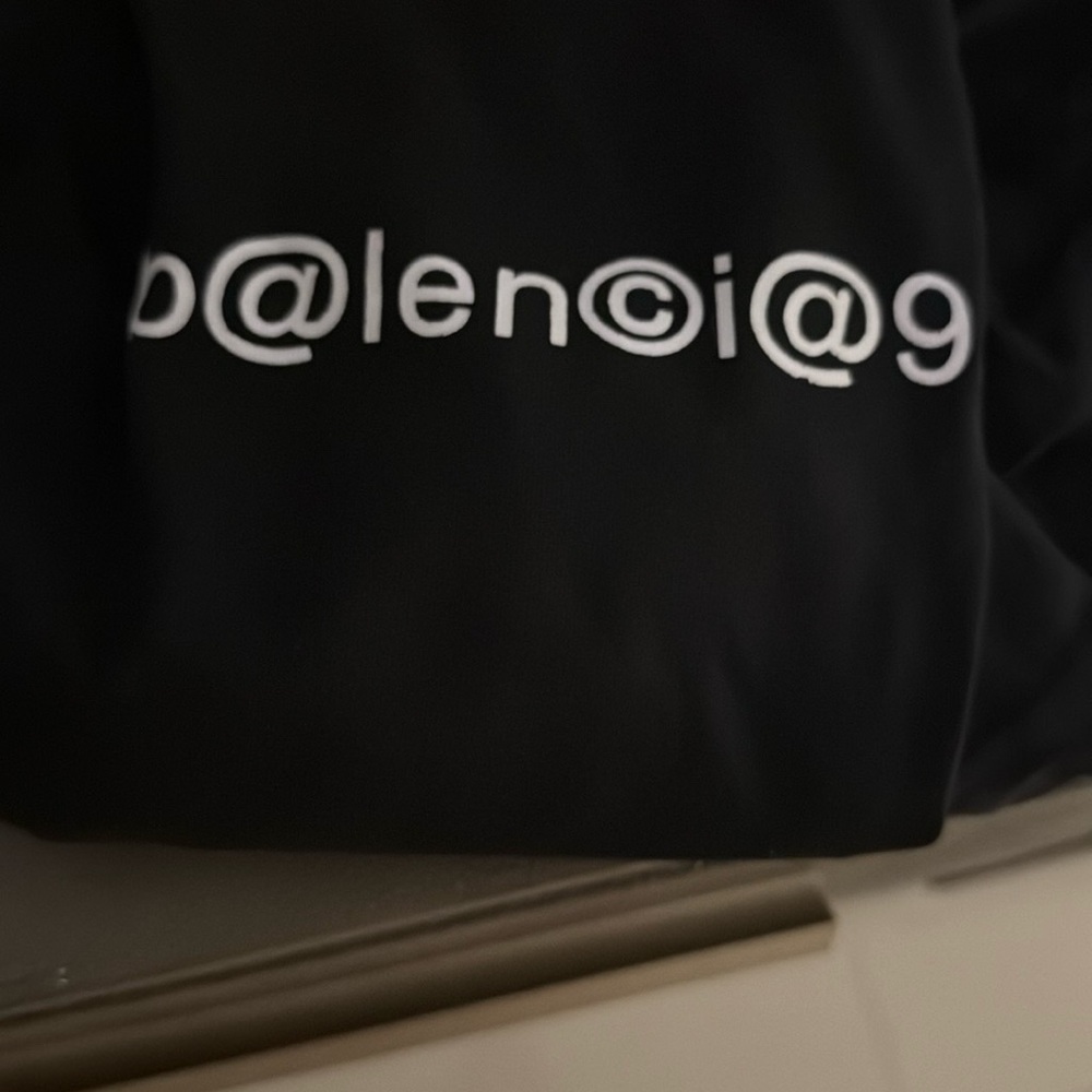 Balenciaga Black Logo T-Shirt